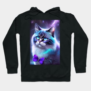 Birman And Butterfly Hoodie